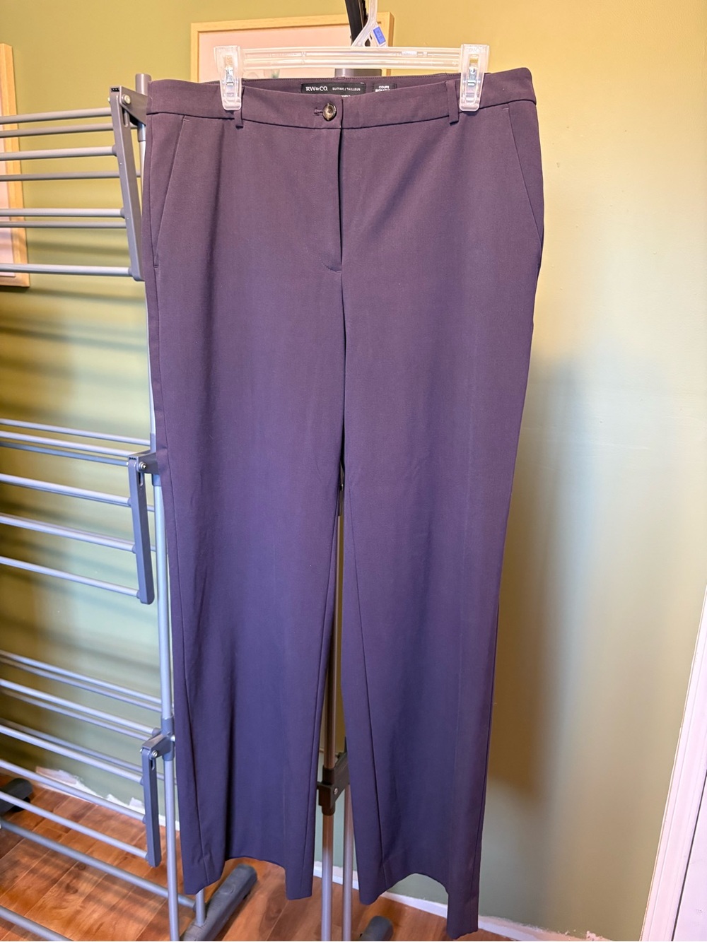 Wide Leg Work Pants